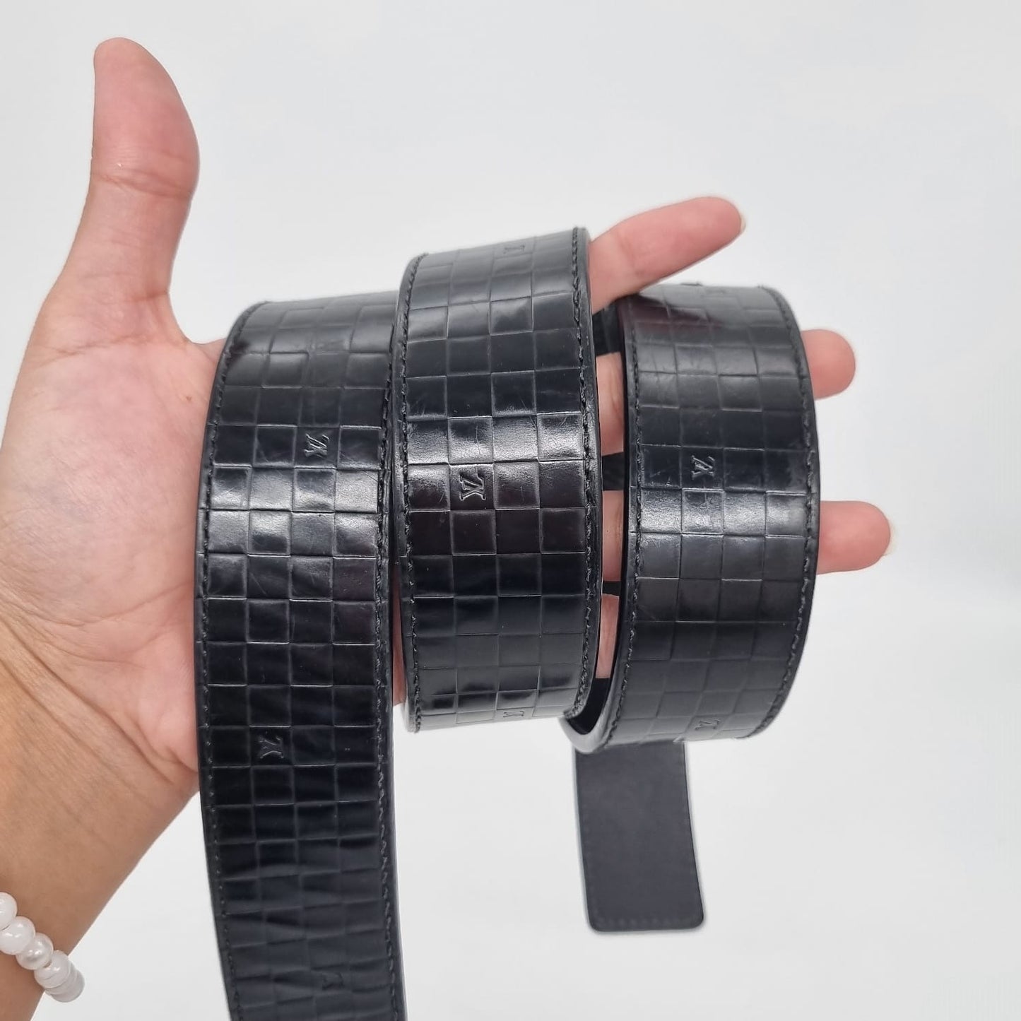Louis Vuitton Belt Black 2010 Size 95