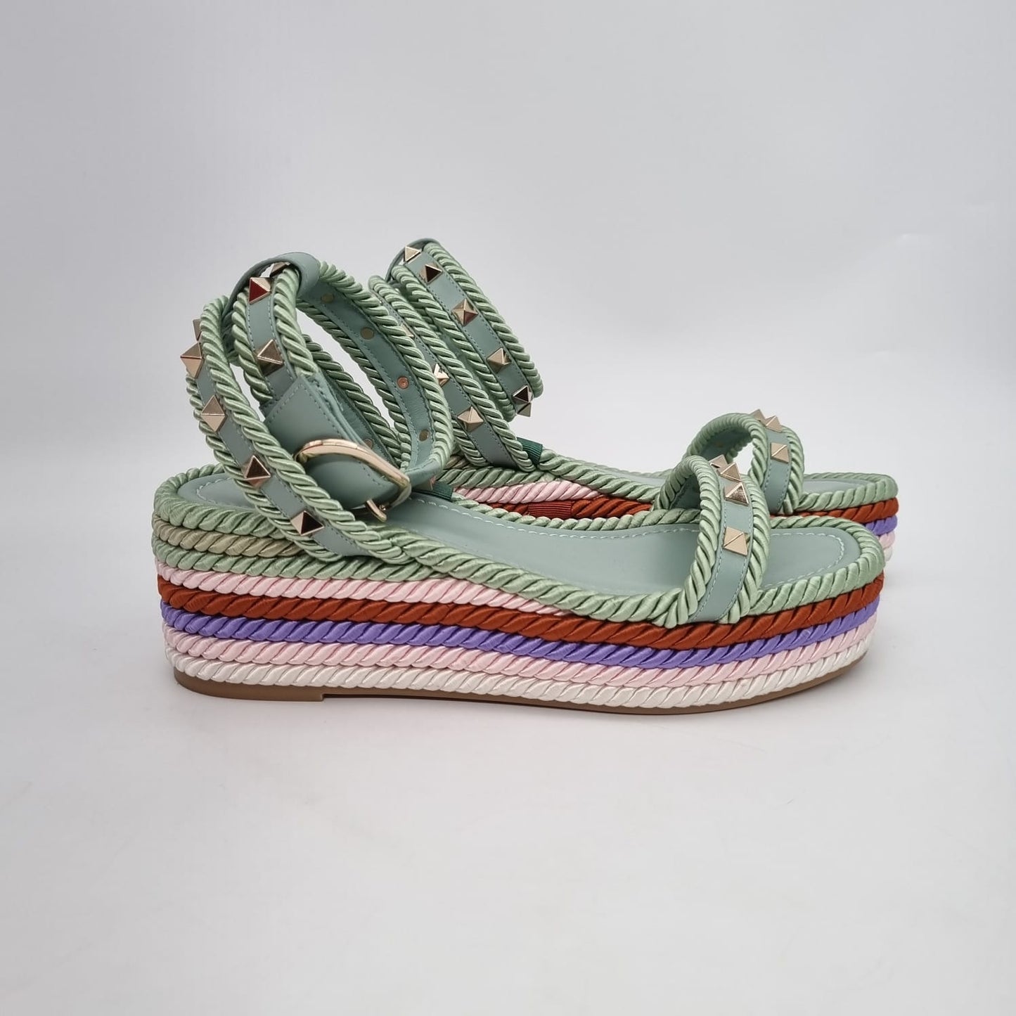Valentino Garavani Wedges Stud Multicolor Size 36/24