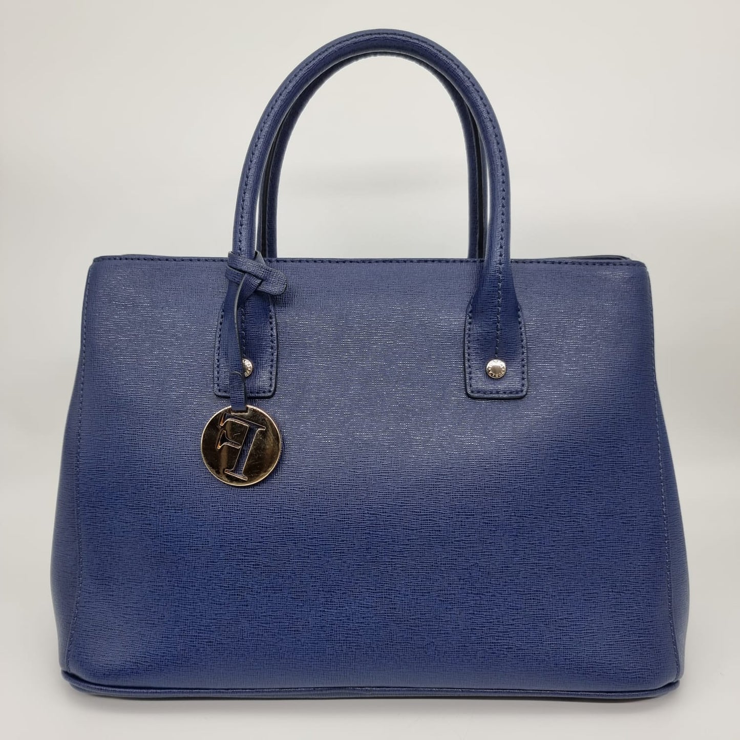 Furla Hand Bag Blue Size 32x15x22