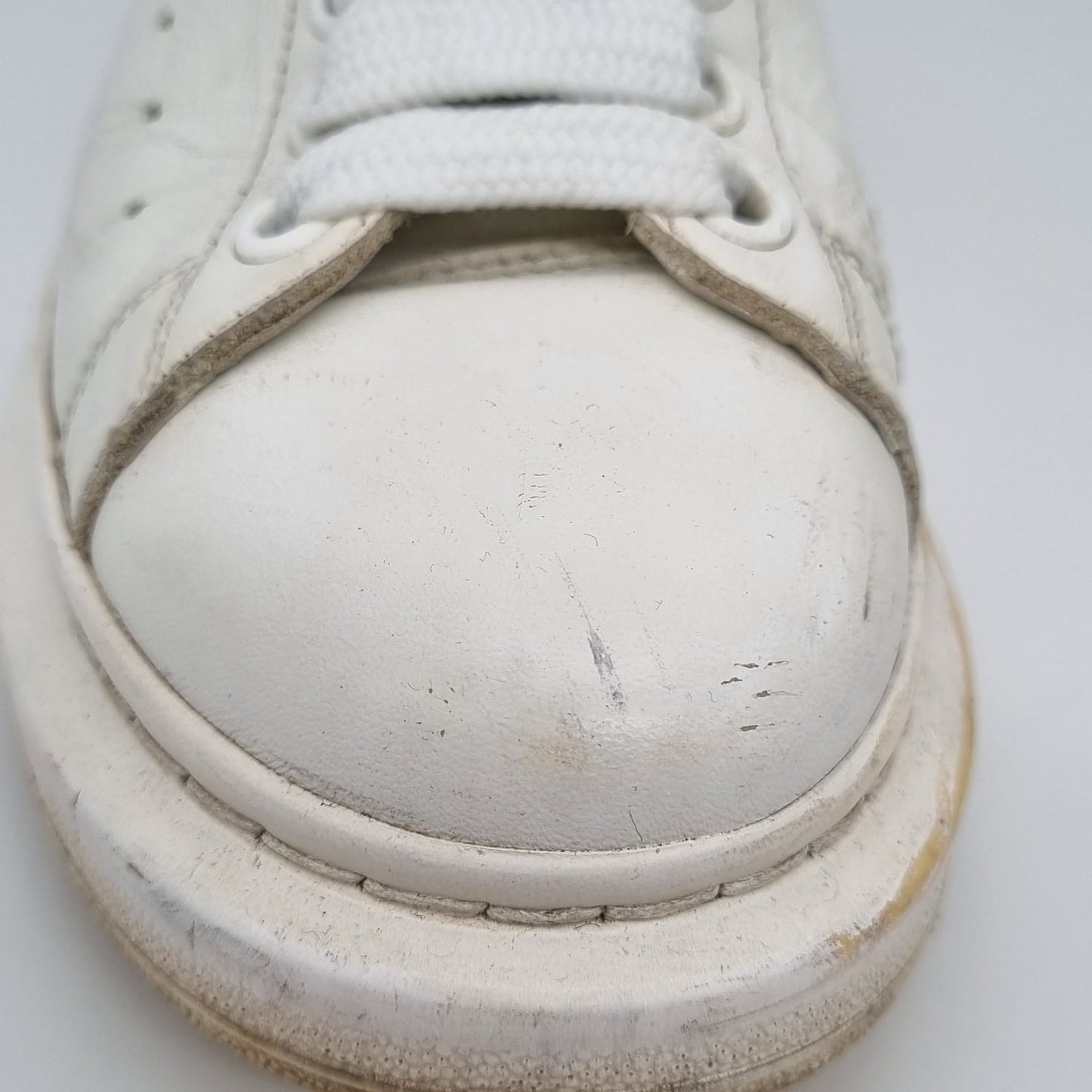 Alexander McQueen Oversize Sneakers White Black Size 38/24