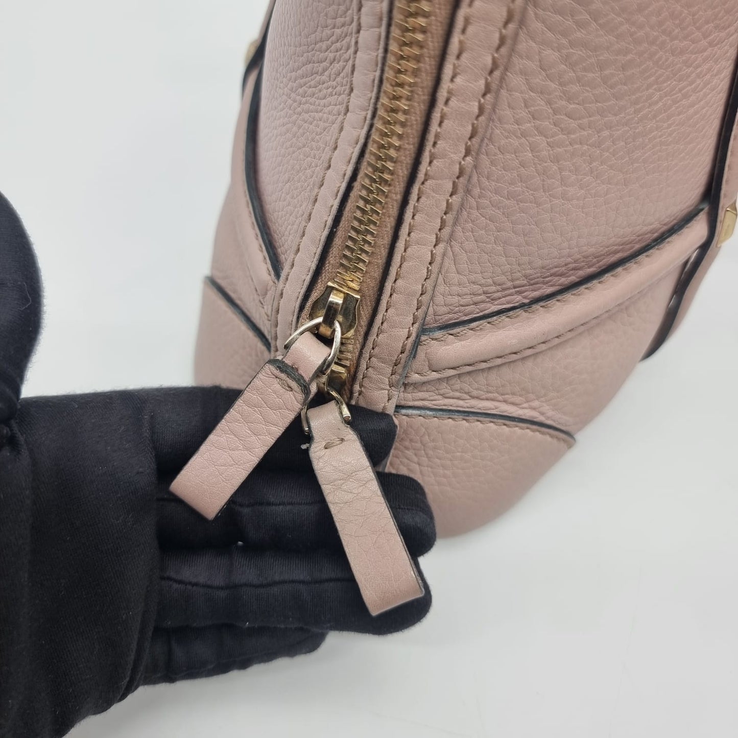 Valentino Shoulder Bag Beige Size 30x12x24