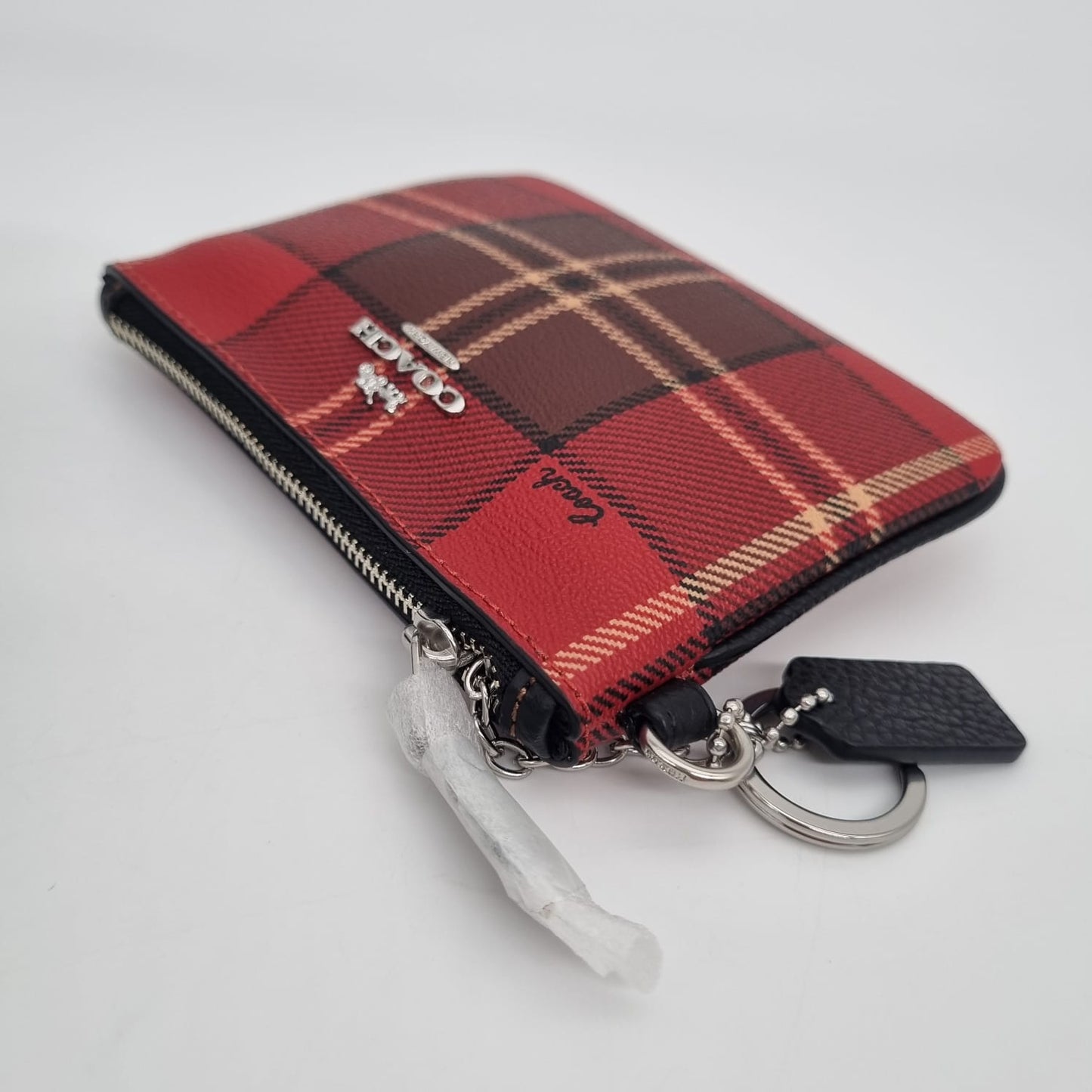 Coach Triple Compartment Clutch Multicolor Size 24x17
