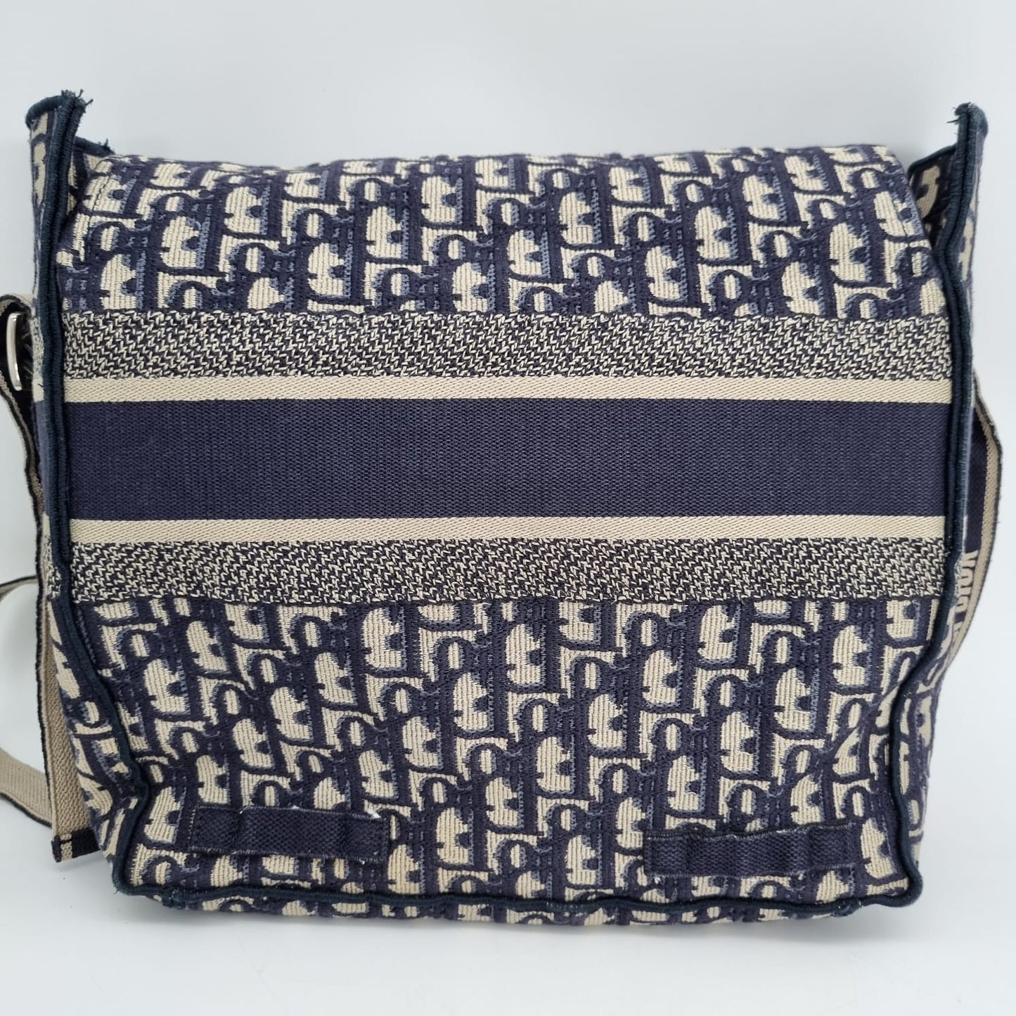Dior Diorcamp Oblique Embroidery Blue 2018 Size 26x12x24