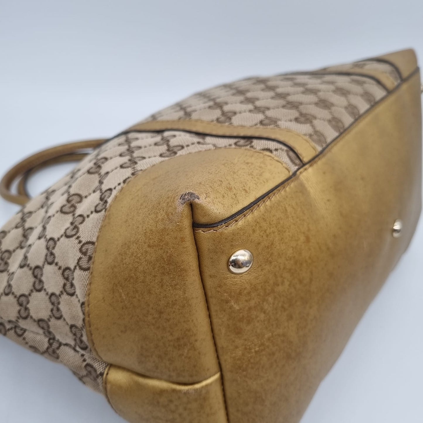 Gucci GG Canvas Lovely Tote Size 35x19x27