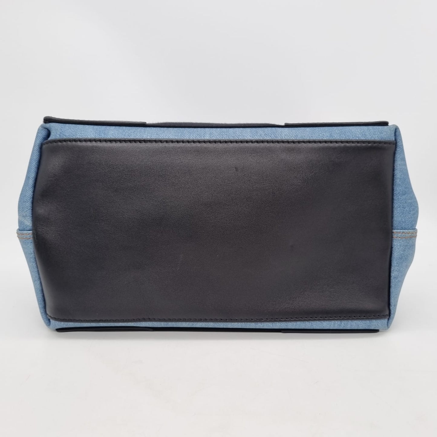 Balenciaga Cabas Navy Canvas Black #W 2019 Size 30x18x24