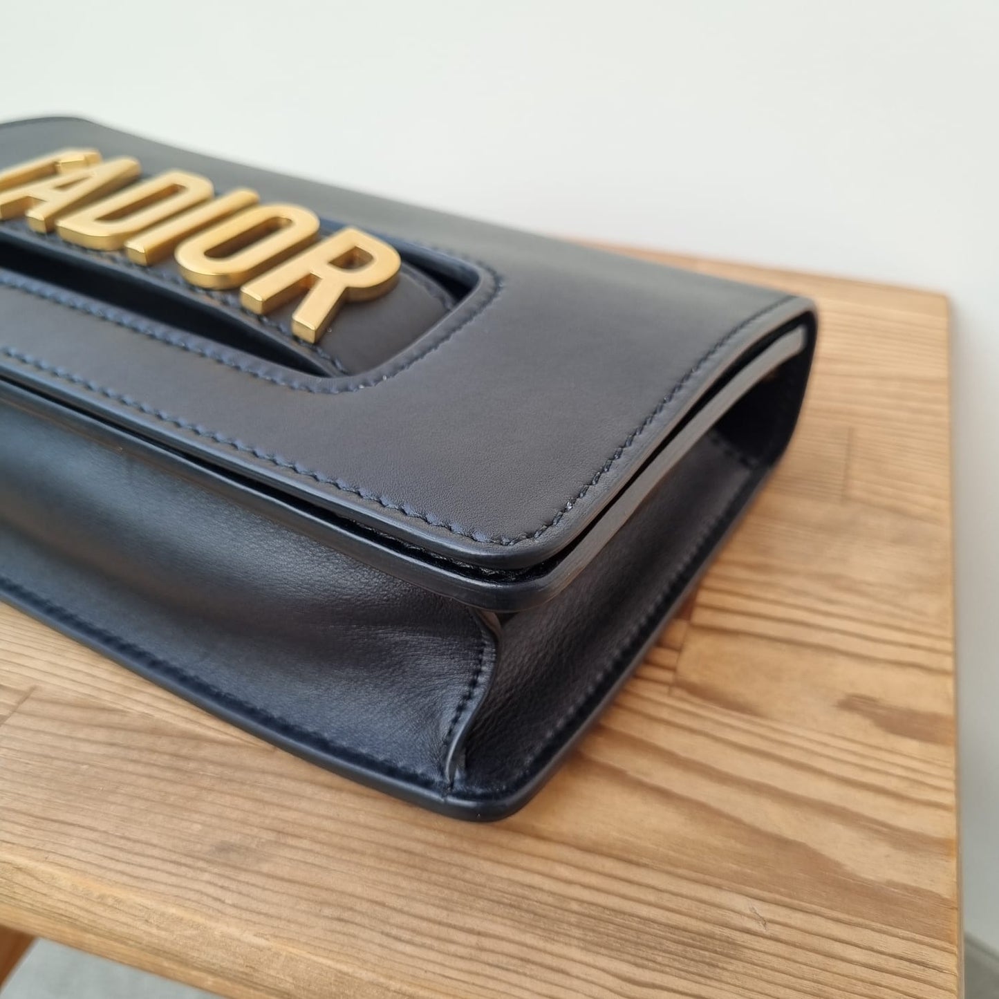 Dior J'adior Revo Flap Bag Black GHW 2017 Size 25x6x17