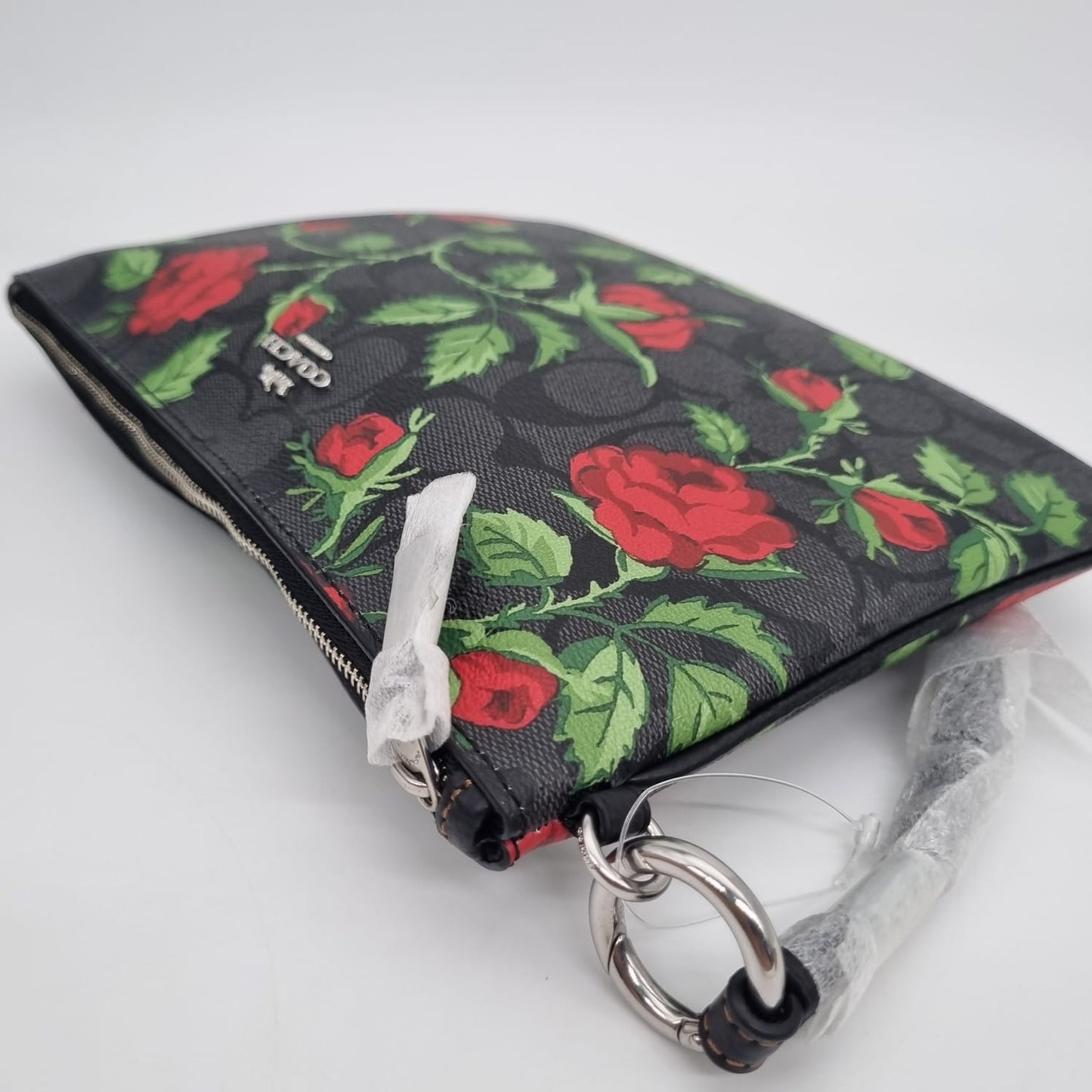 Coach Triple Compartment Clutch Multicolor Size 24x17