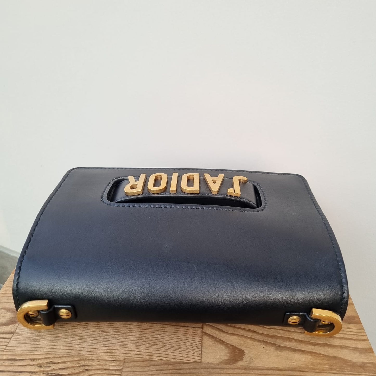 Dior J'adior Revo Flap Bag Black GHW 2017 Size 25x6x17