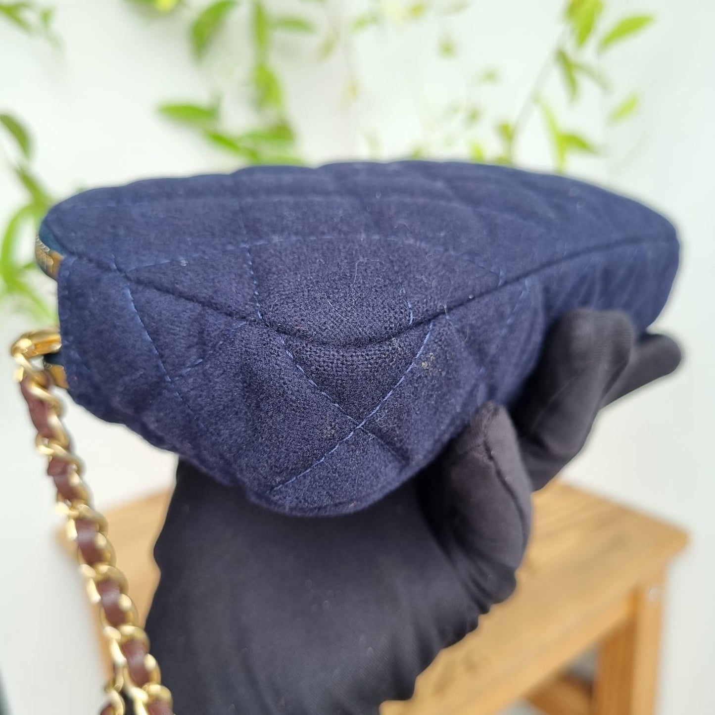 Chanel Charming Navy Crossbody Bag #26 2019 Size 19x4x10