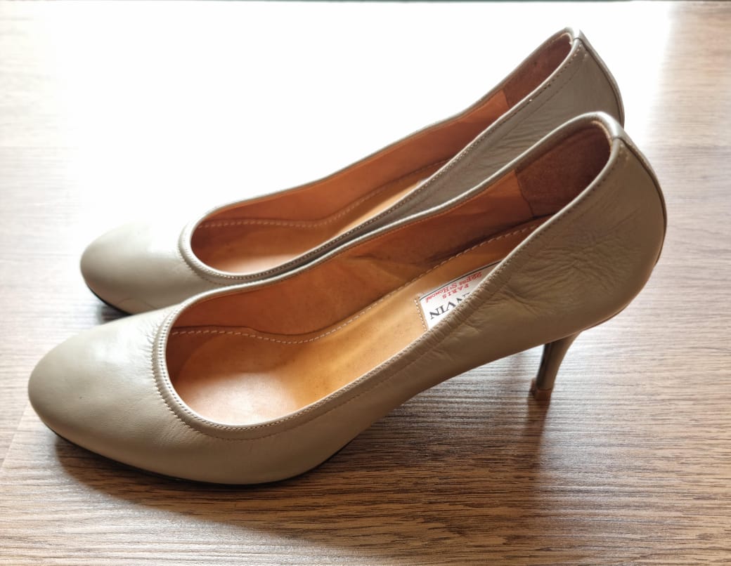 Lanvin Grey Heels Size 40/26
