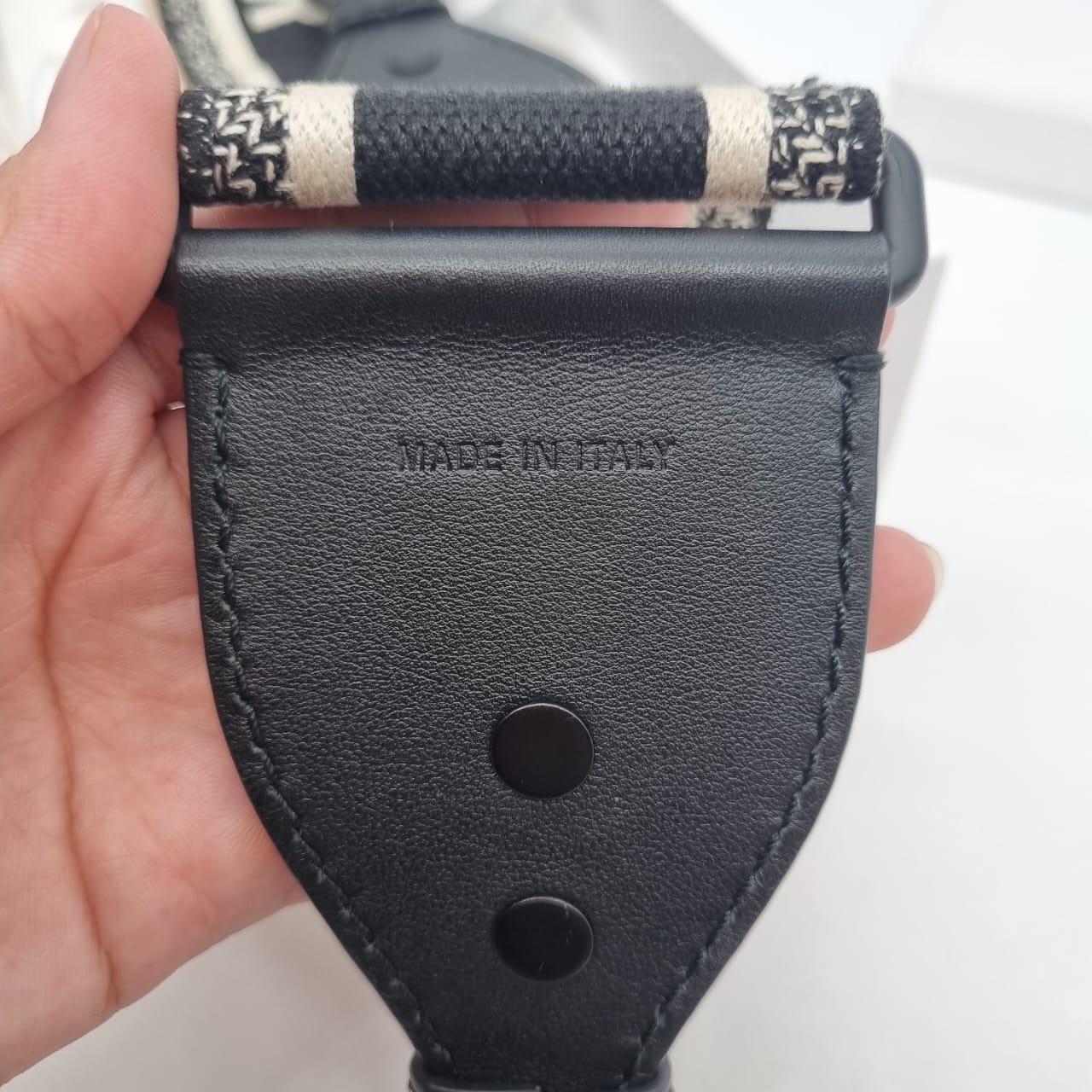 Dior Strap Canvas Black P. 83cm