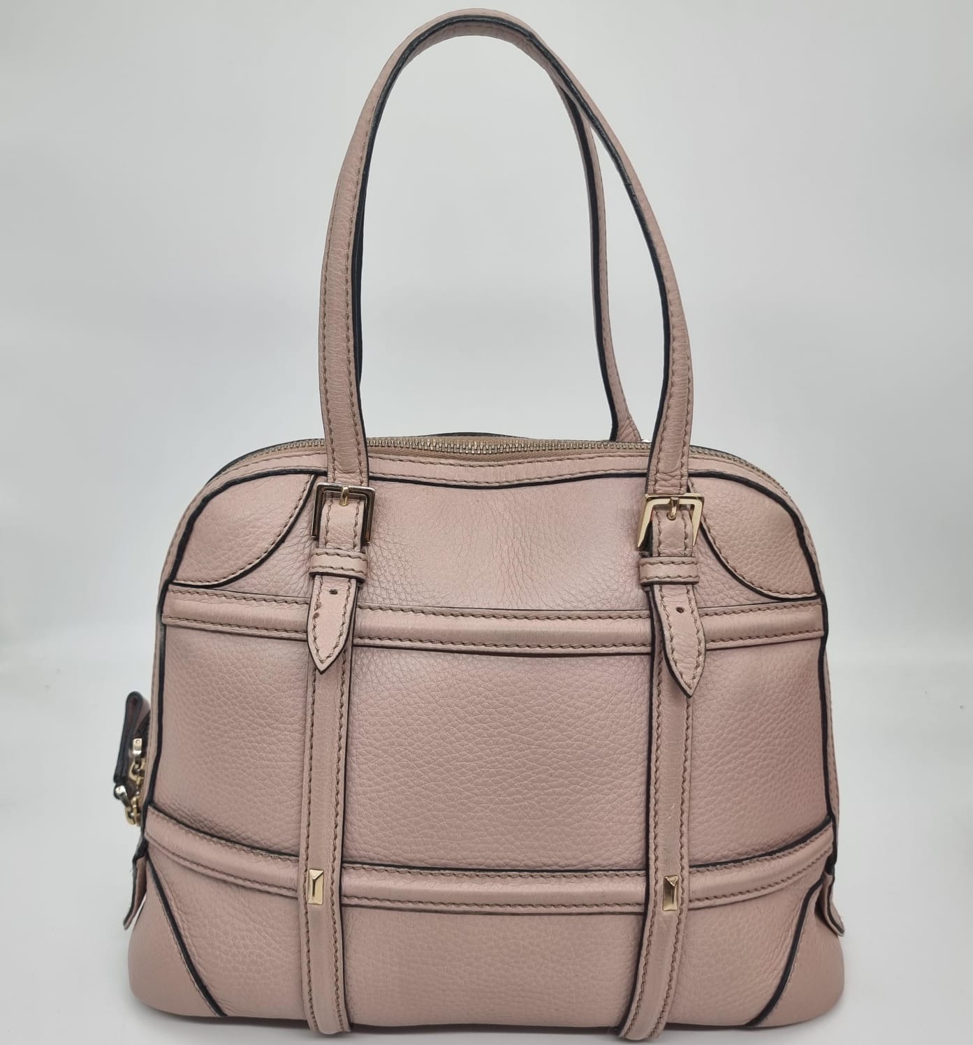 Valentino Shoulder Bag Beige Size 30x12x24