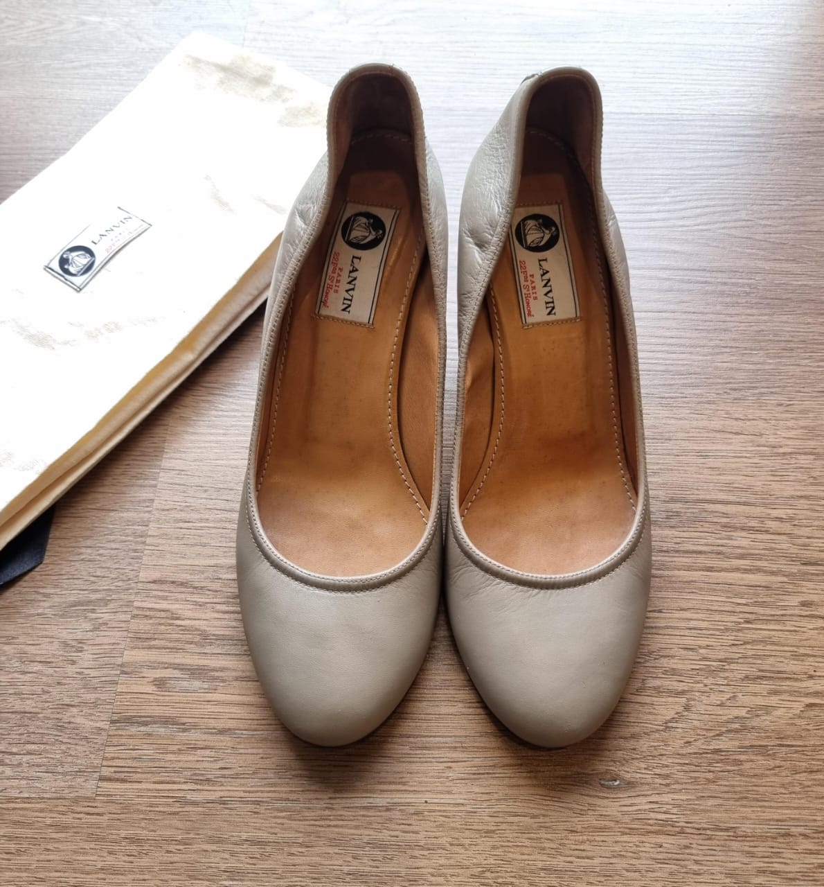 Lanvin Grey Heels Size 40/26
