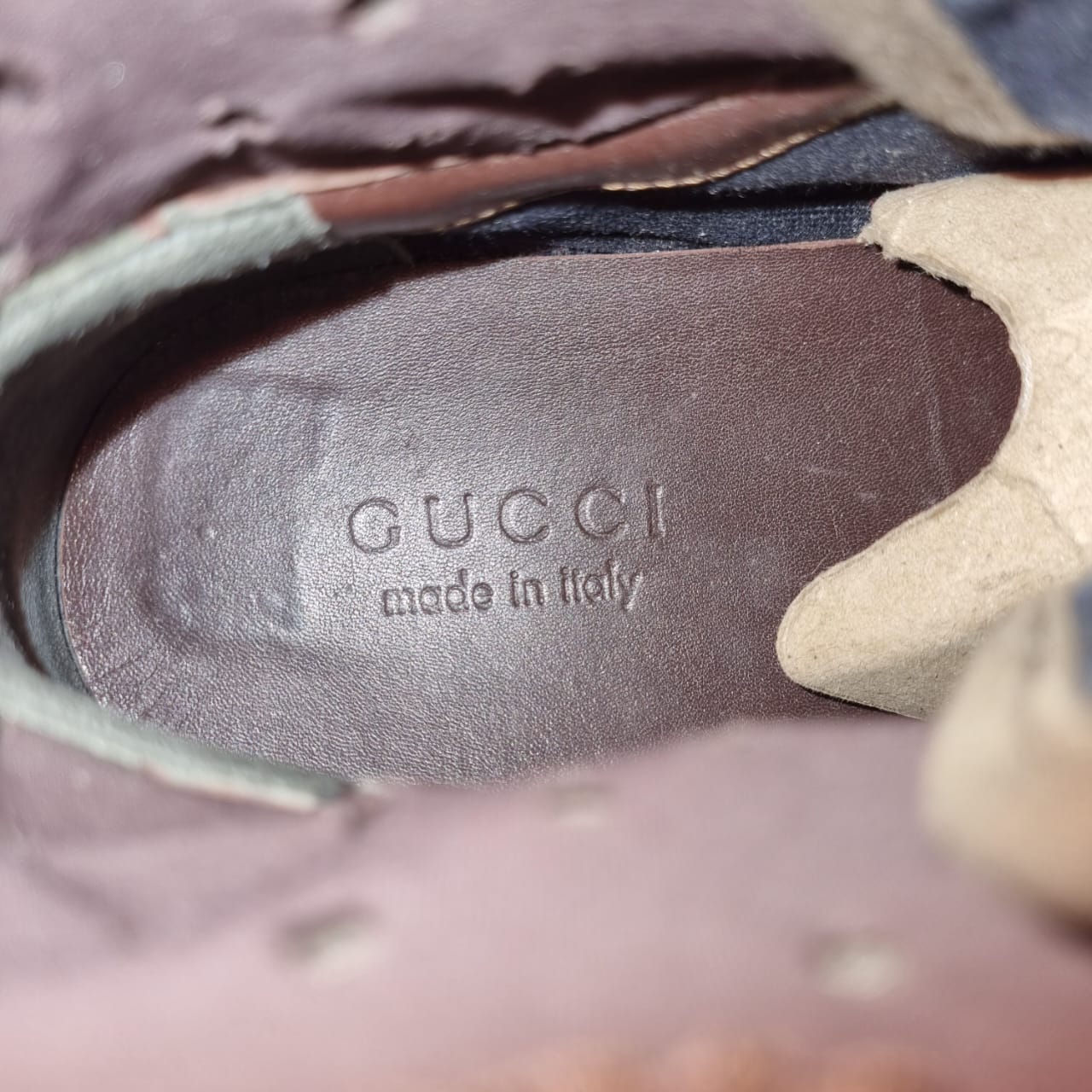 Gucci GG Supreme Boots Brown Size 9/28