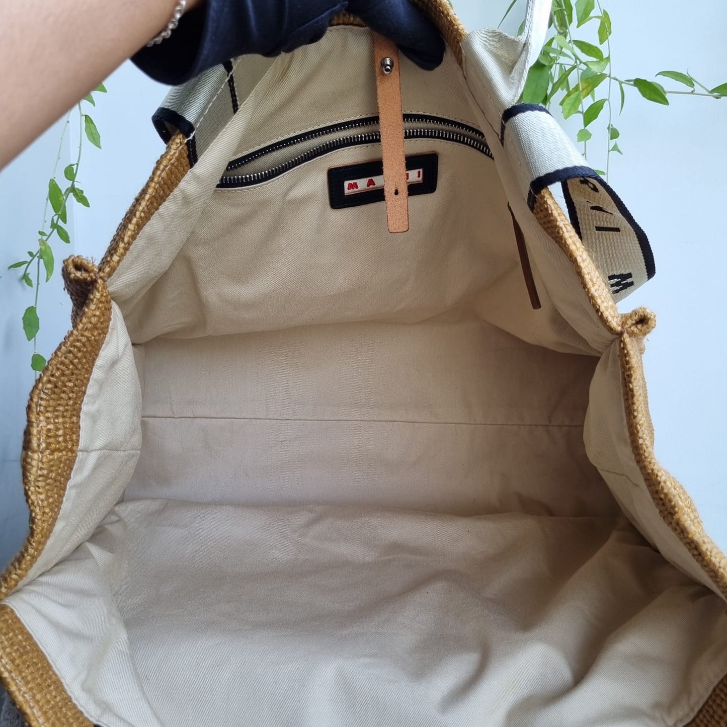 Marni Large Basket Bag Size 45x20x44