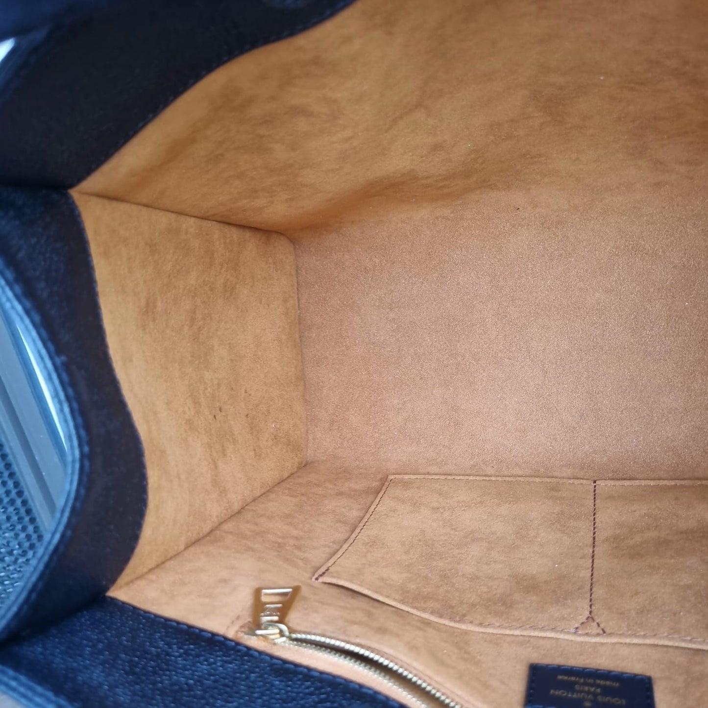 Louis Vuitton On The Go MM Monogram Empre Black CHIP Size 34x15x27