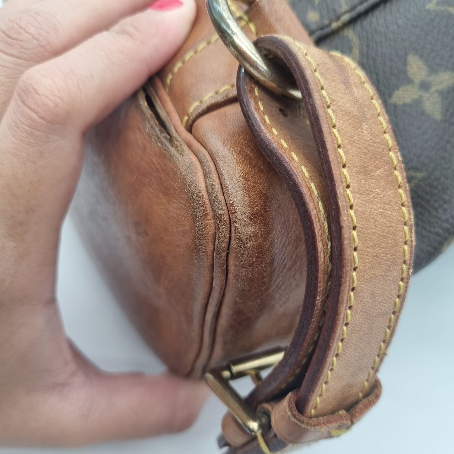 Louis Vuitton Montsouris MM Backpack Monogram 97 Size 24x12x26