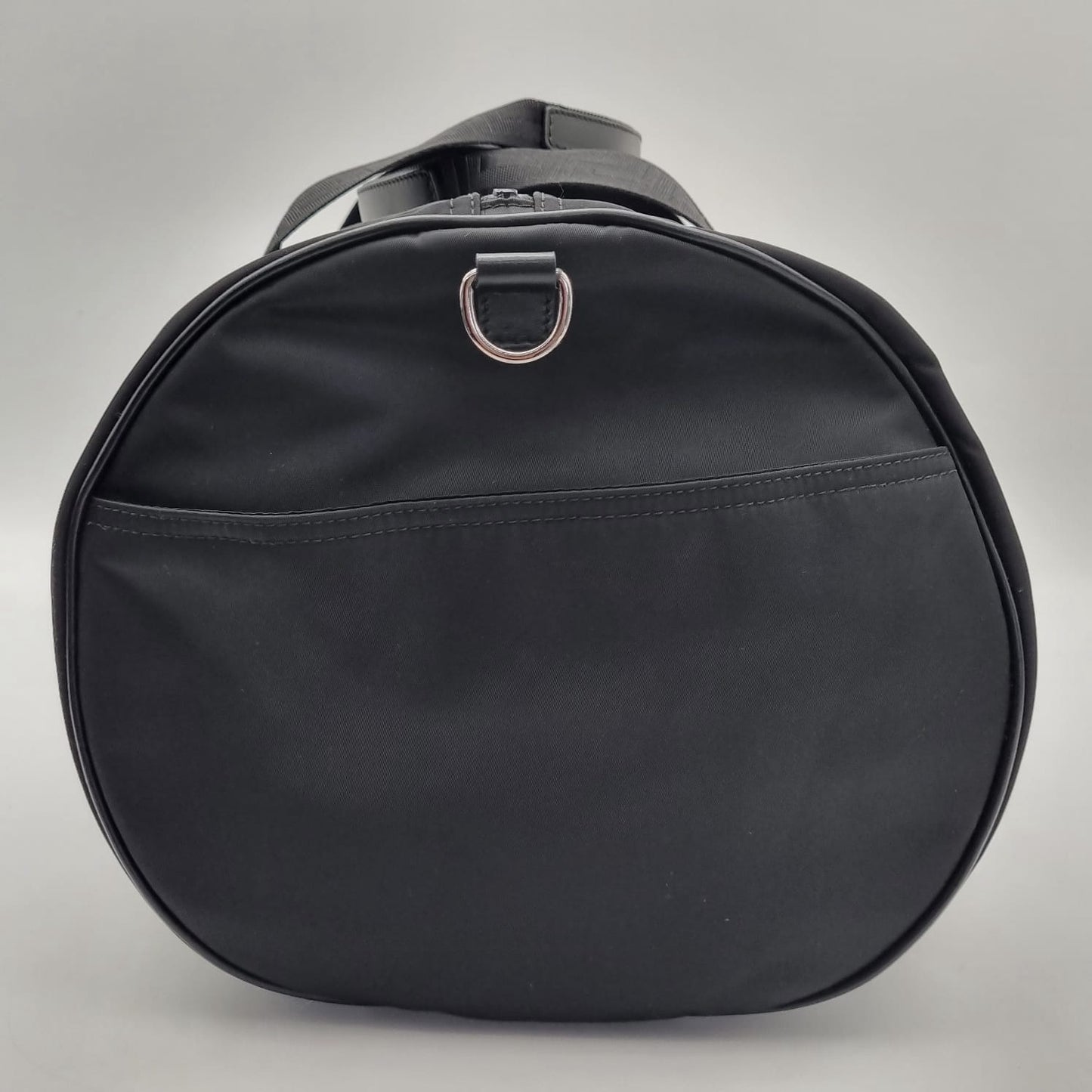 Versace Duffle Bag Nylon BLack New Size 46x27x2