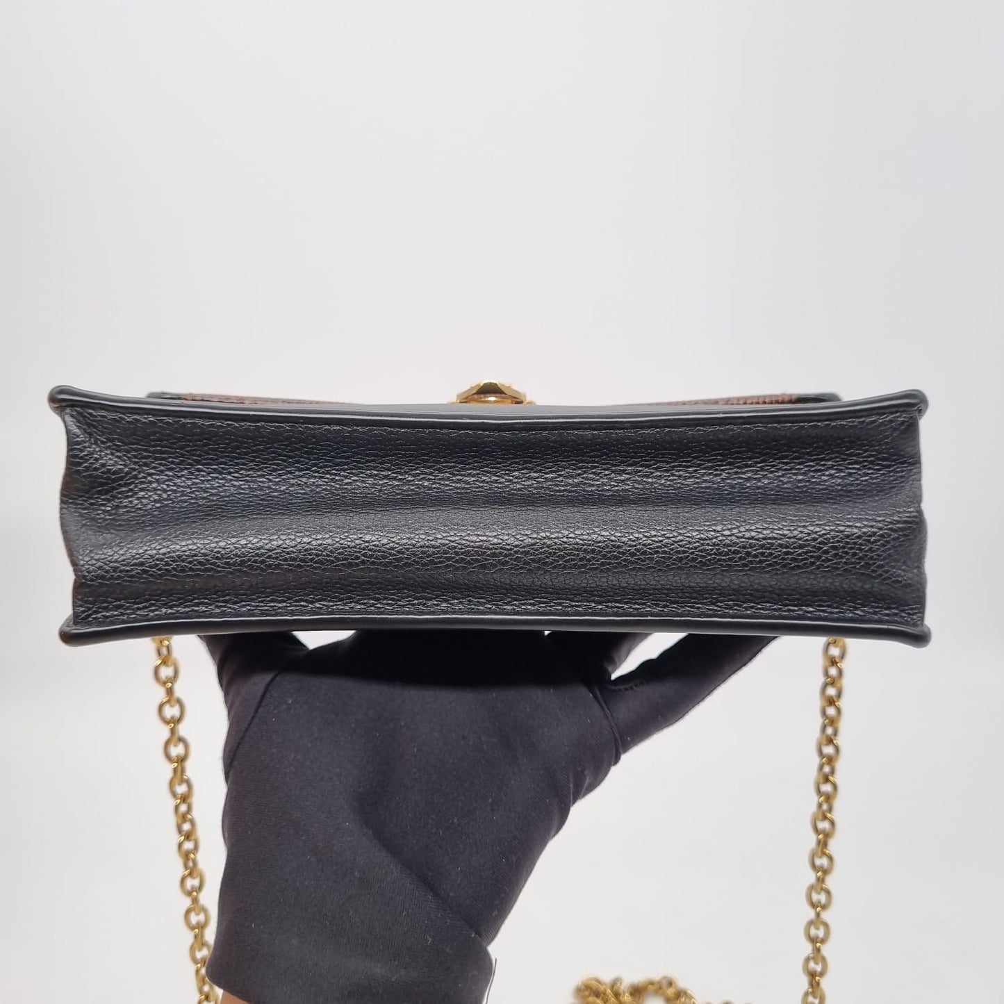 Louis Vuitton Vavin Damier Ebene Chain Wallet 2021 Size 16x4x13