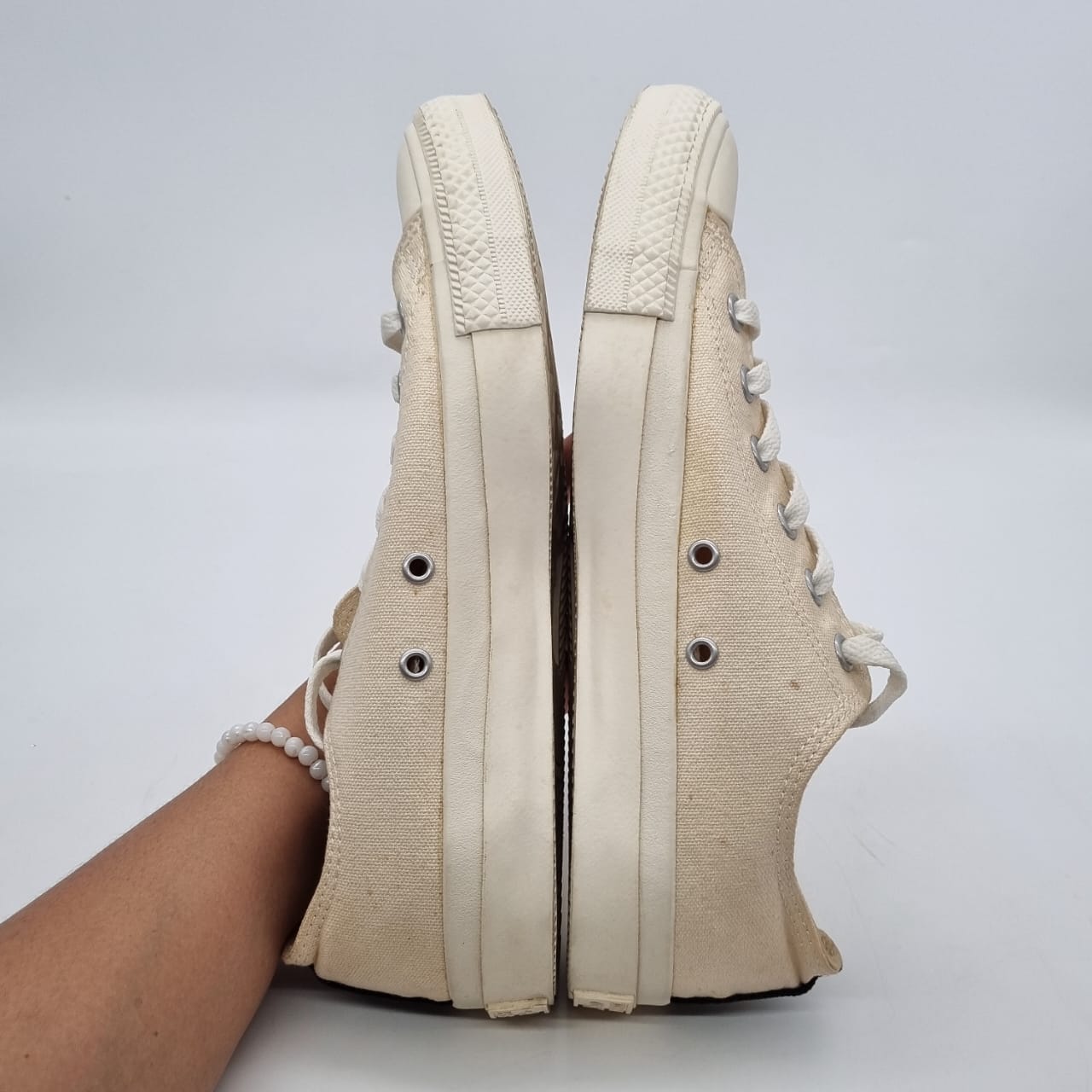 Converse X CDG All Star Ivory Size 7,5/26