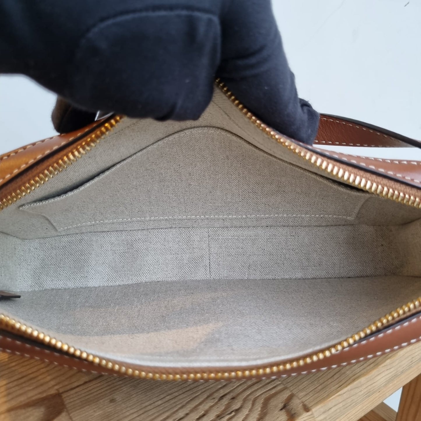 Celine Triomphe Camera Bag Canvas Leather 2022 Size 26x4x14