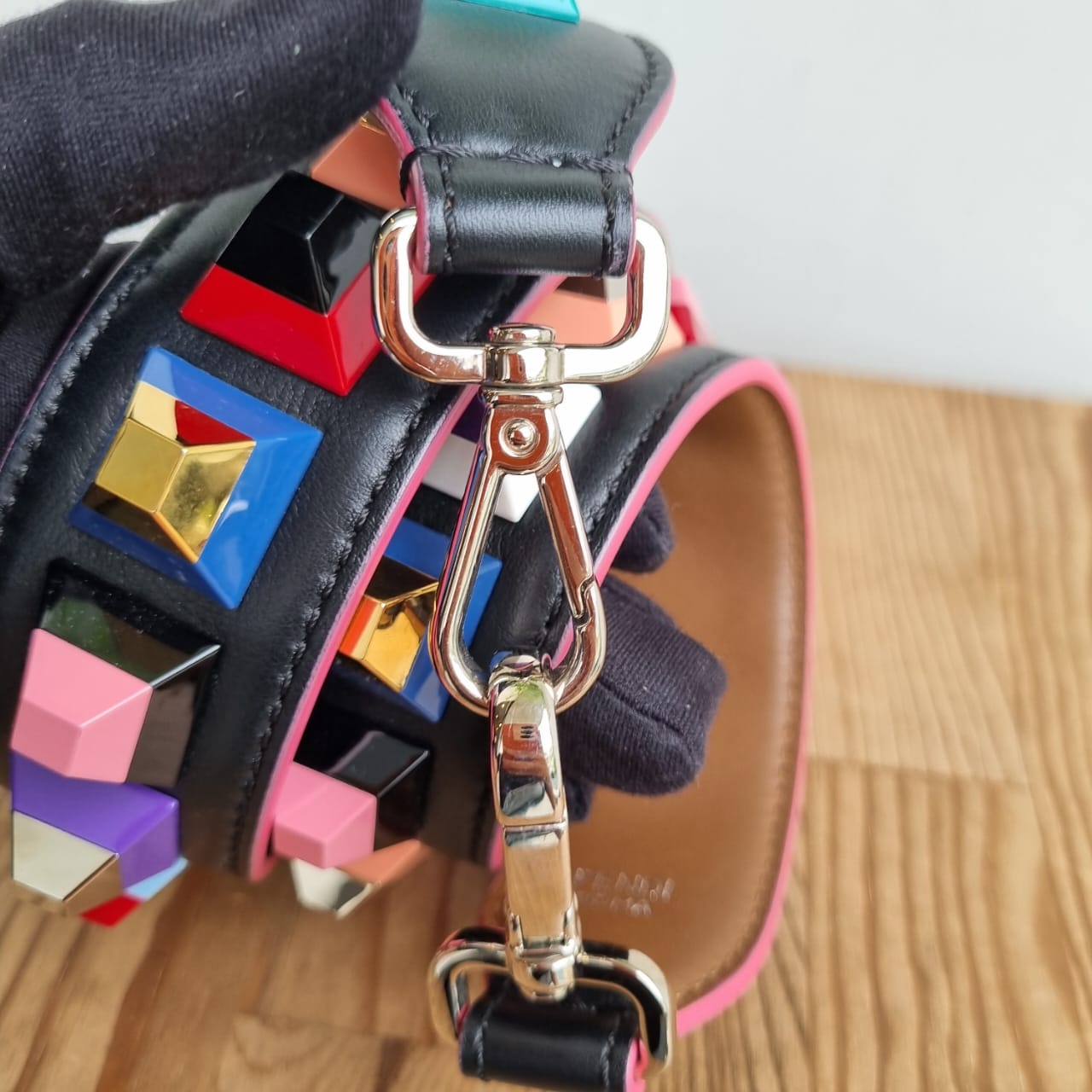 Fendi Strap Black Multicolor 2018 P.83cm