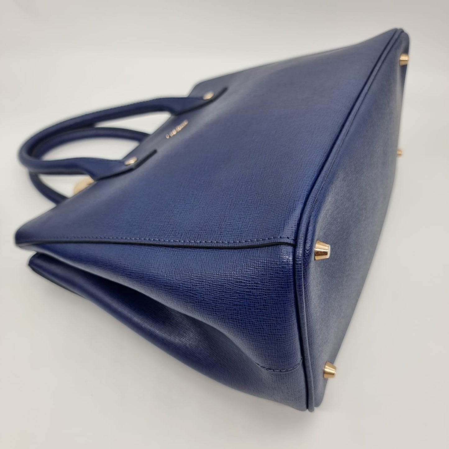 Furla Hand Bag Blue Size 32x15x22