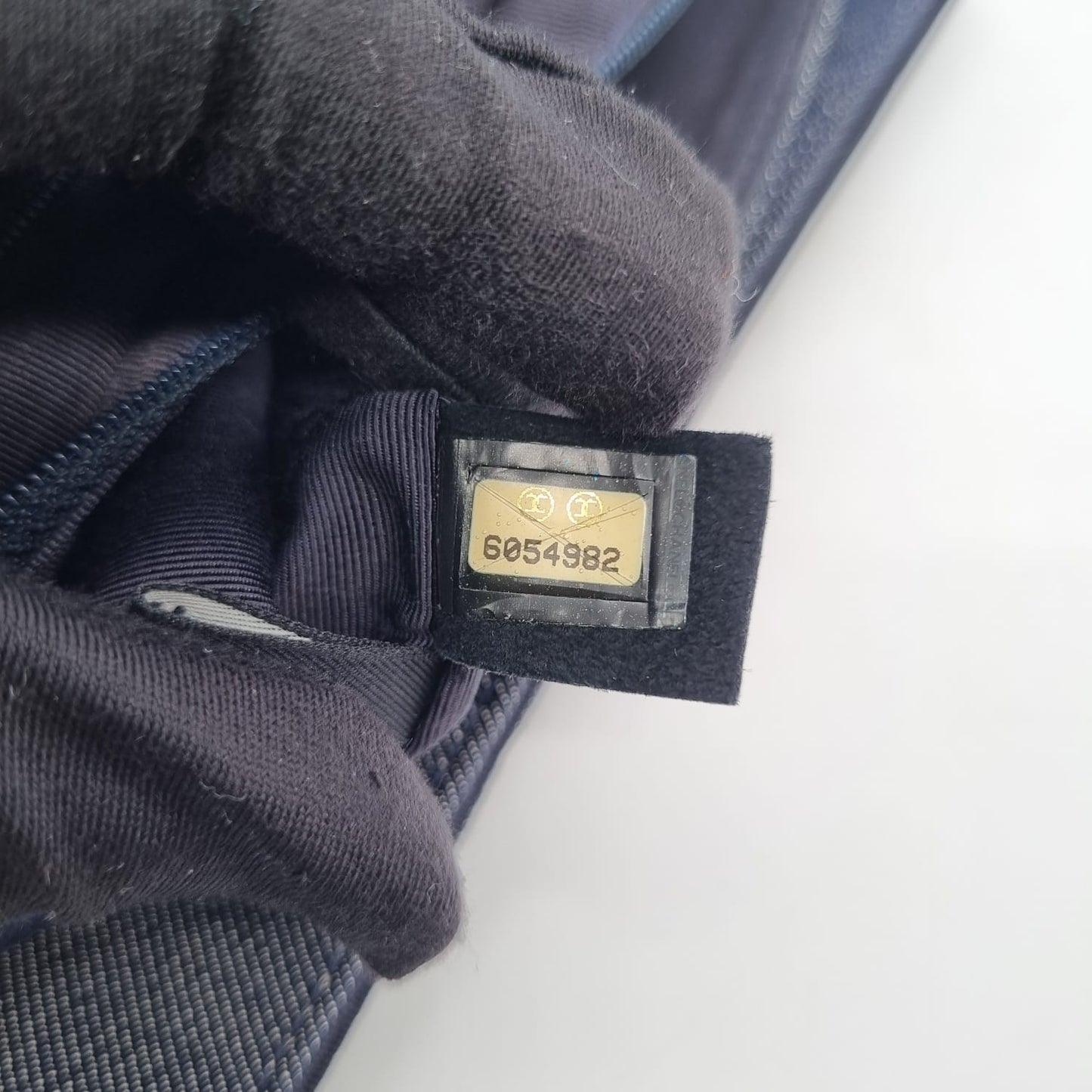 Chanel Reissue Vintage Black Cavas #6 Size 24x16x2
