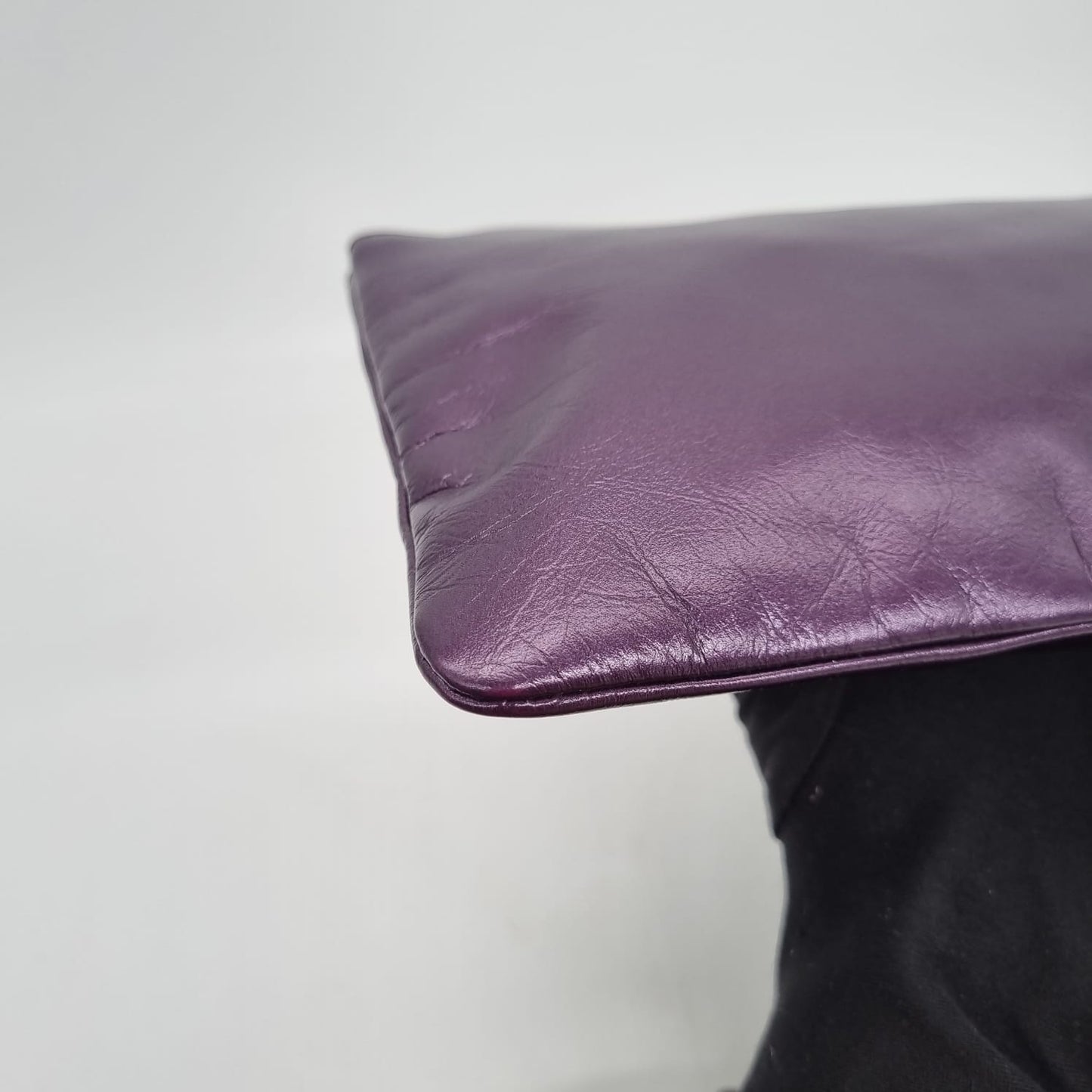 Chanel C22 Small Dark Purple GHW CHIP Size 29x7x32