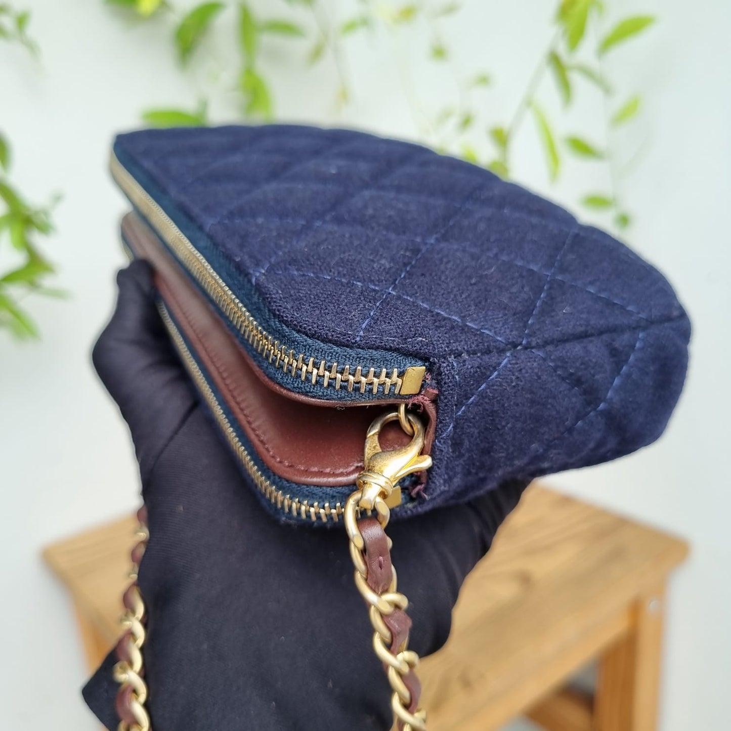 Chanel Charming Navy Crossbody Bag #26 2019 Size 19x4x10
