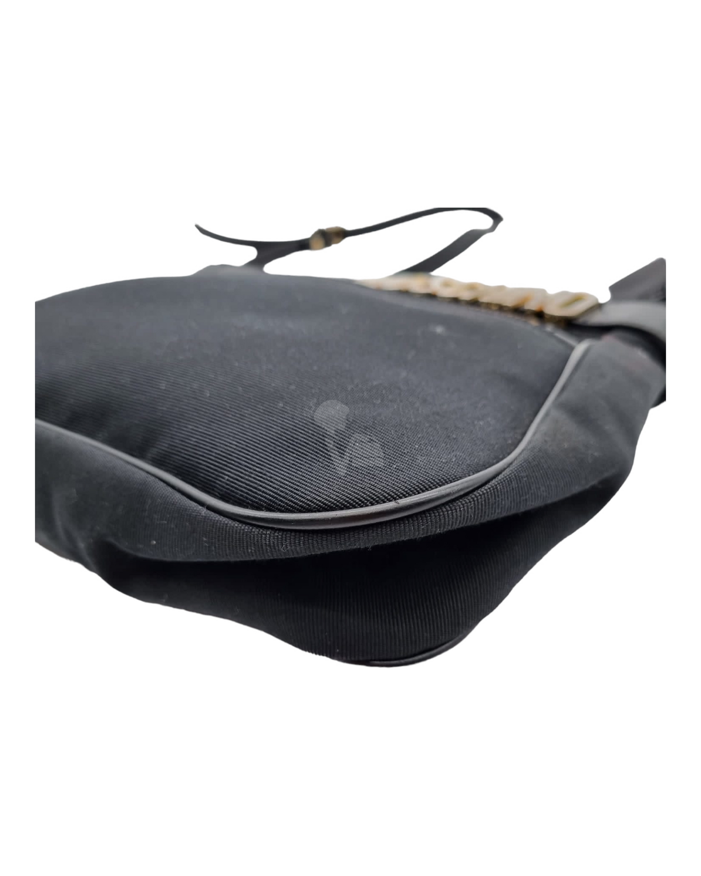 Moschino Crossbody Bag Black Logo Size 28x7x20