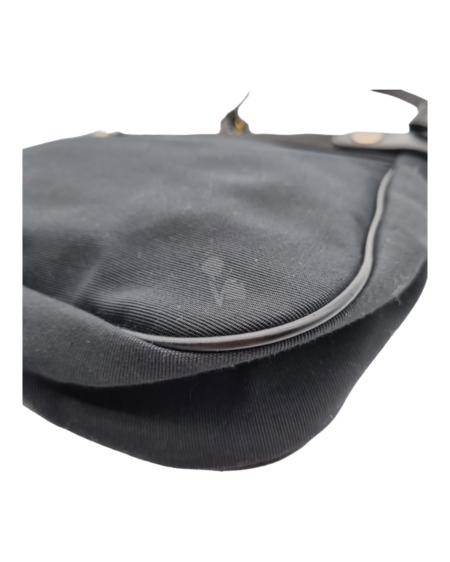 Moschino Crossbody Bag Black Logo Size 28x7x20