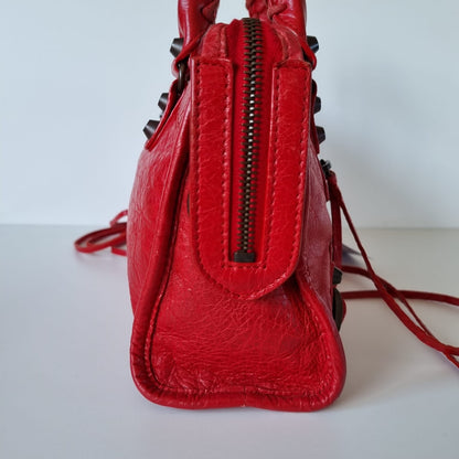 Balenciaga Mini City Red RHW #I 2013