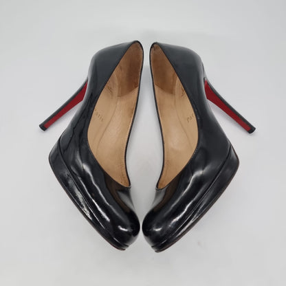 Christian Louboutin Heels Black Patent Size 37/24