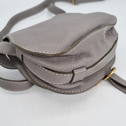 Chloe Marcie Small Crossbody Bag Grey Size 18x8x17 PS.137