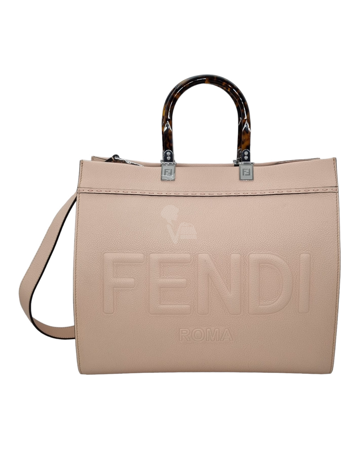 Fendi Sunshine Medium Light Rose Pallad 2022 Size 30x14x35