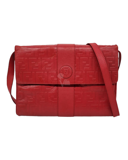 Fendi FF Slingbag red size 30x22