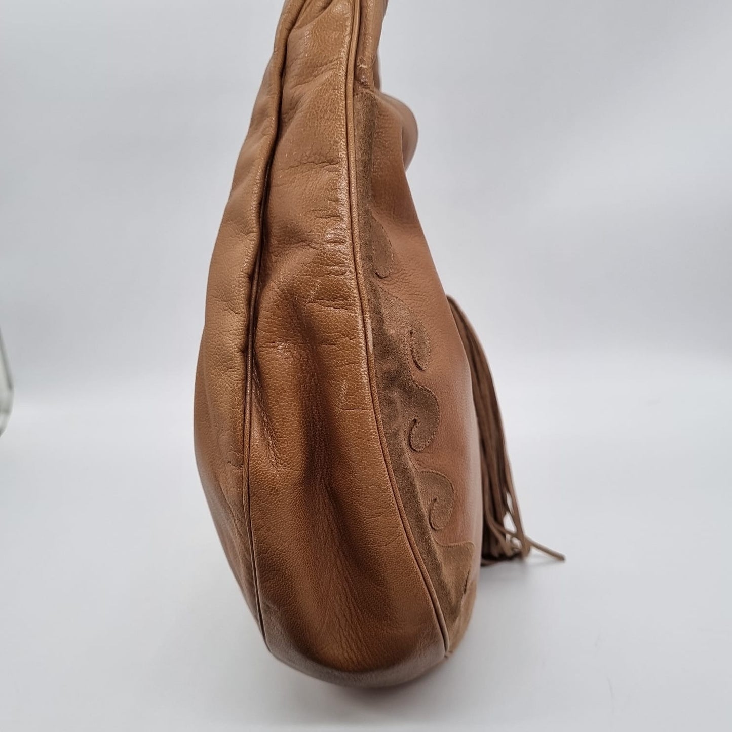 Yves Saint Laurent Borsa Brown Hobo Bag Size 30x7x23