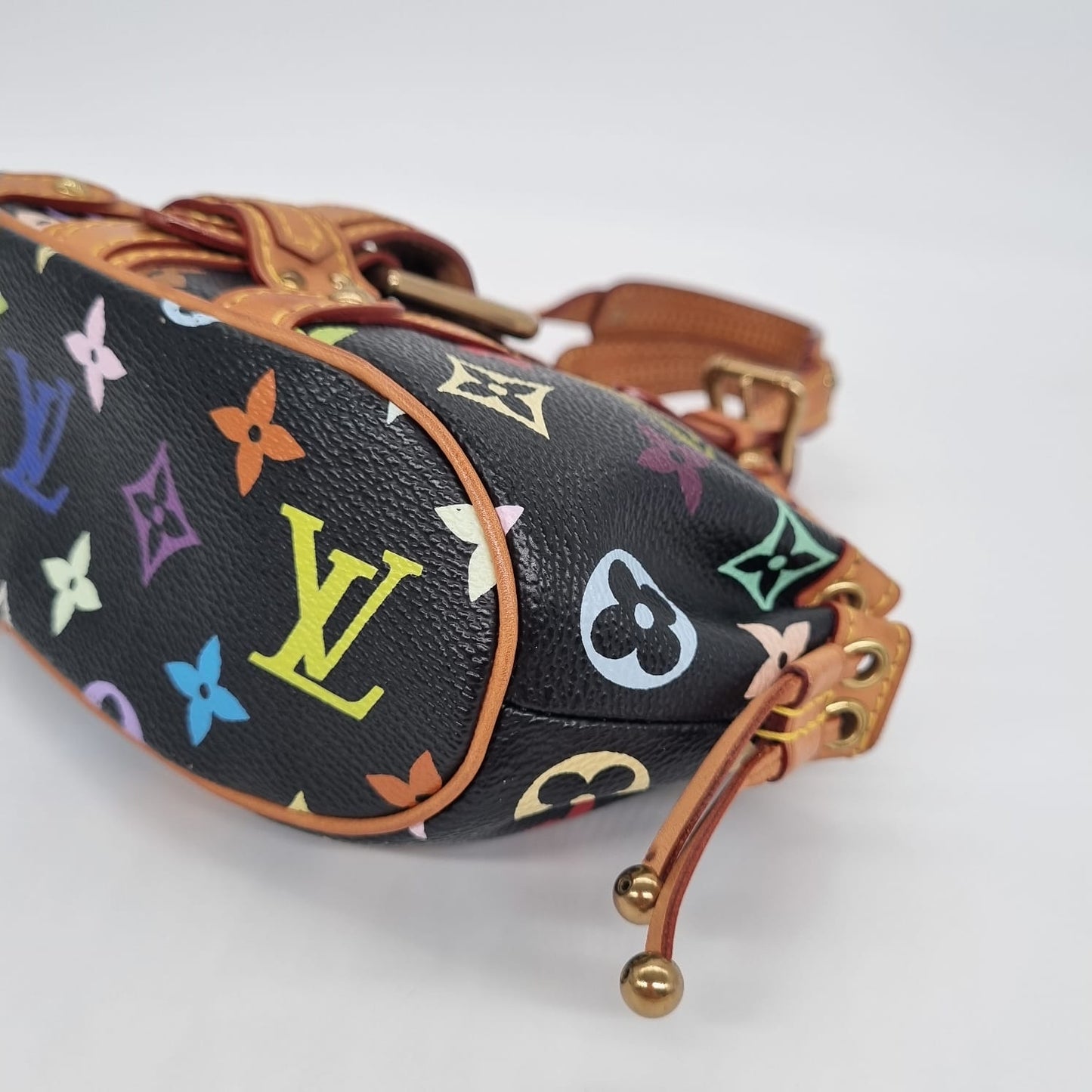 Louis Vuitton Theda Monogram PM Multicolor 2004 Size 21x7x14