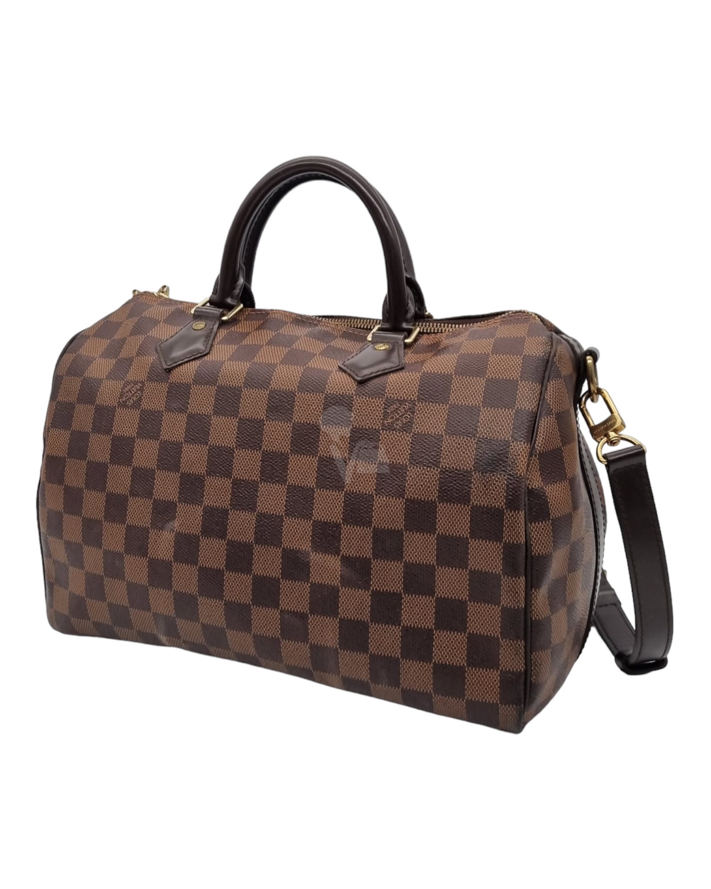 Louis Vuitton Speedy Bandou 30 Damier 2017 Size 30x17x20