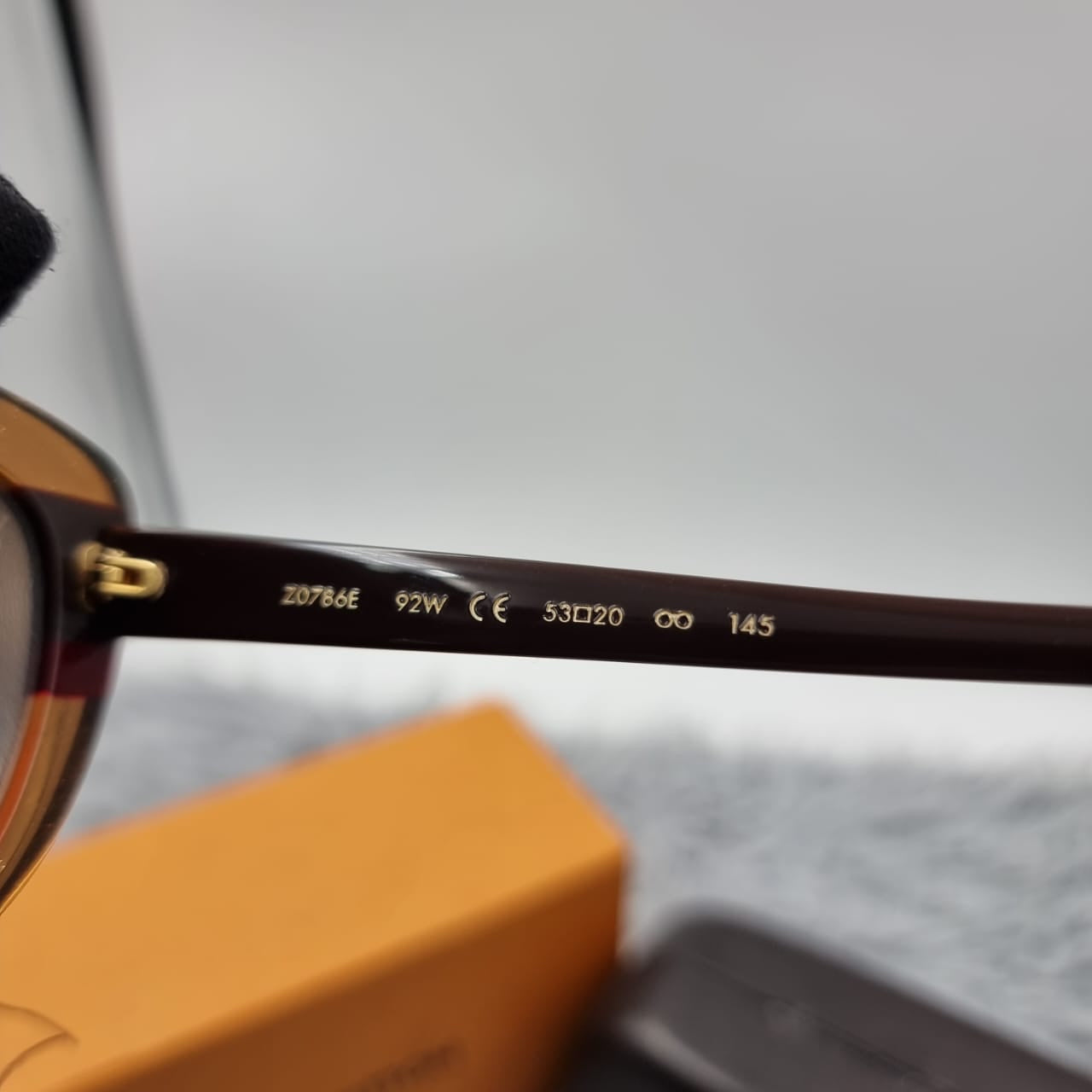 Louis Vuitton Peony Sunglasses Z0786E Brwon