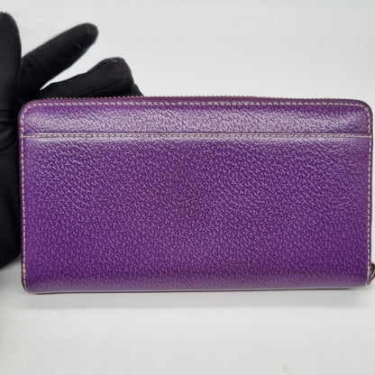 Kate Spade Long Zip Wallet Purple Size 20x11