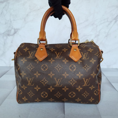 Louis Vuitton Speedy Bandou 25 Monogram 2019 Size 25x15x22