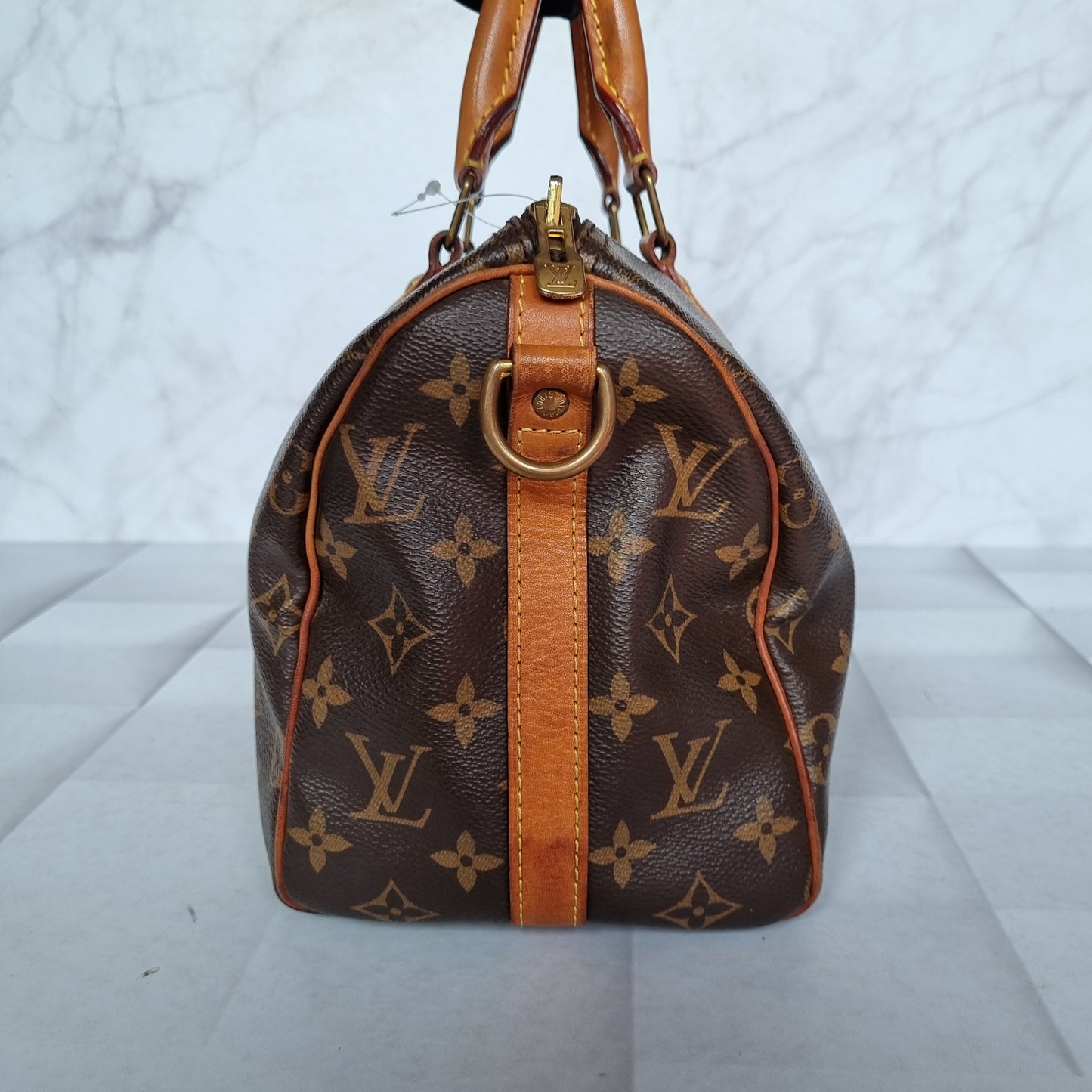 Louis Vuitton Speedy Bandou 25 Monogram 2019 Size 25x15x22