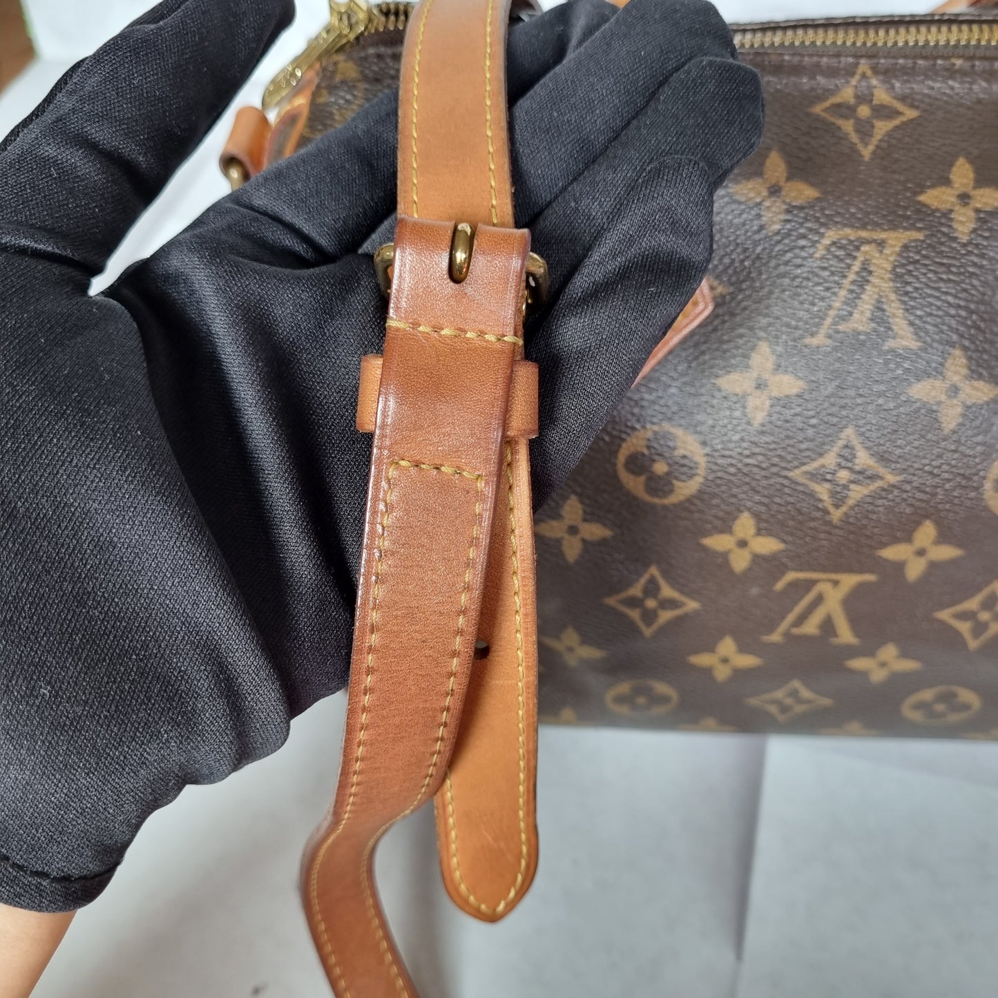 Louis Vuitton Speedy Bandou 25 Monogram 2019 Size 25x15x22