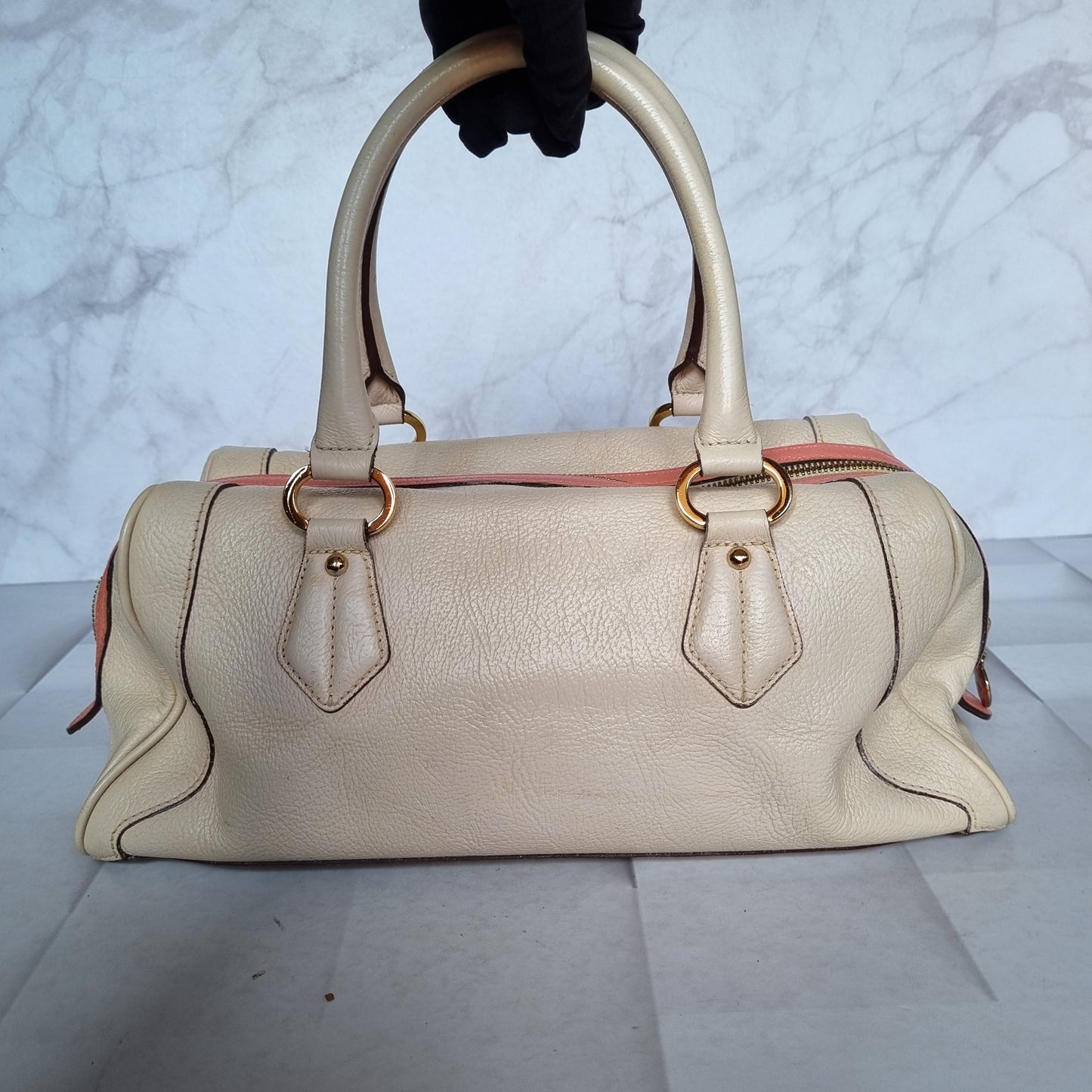 Balenciaga Top Handle Ivory