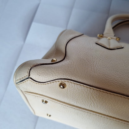 Balenciaga Top Handle Ivory