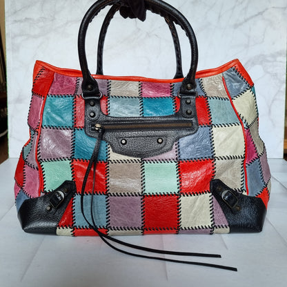 Balenciaga Arena Patchwork Large Size 40x27x31