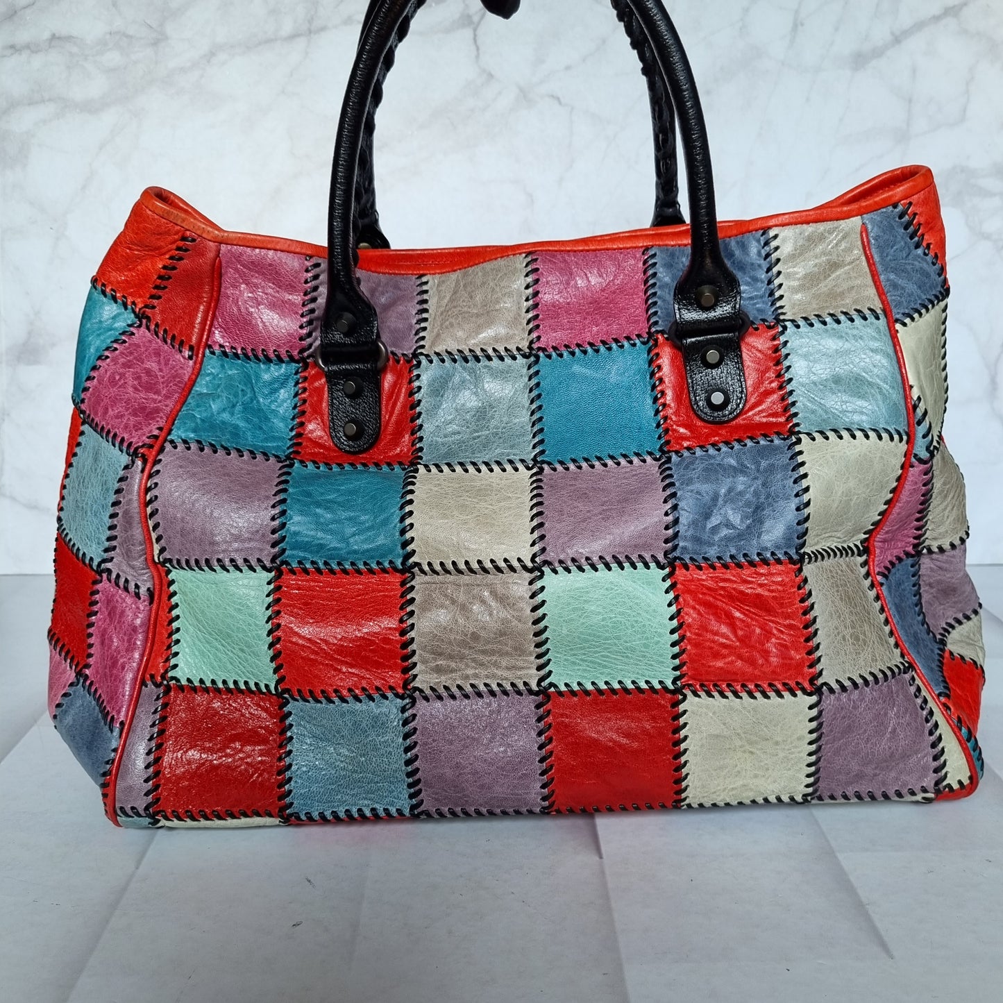 Balenciaga Arena Patchwork Large Size 40x27x31