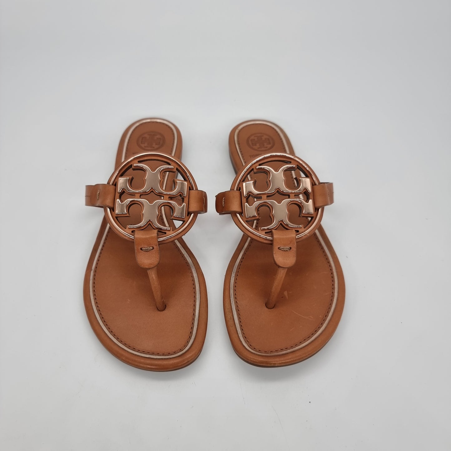 Tory Burch Metal Miller Sandal Size 7M/24